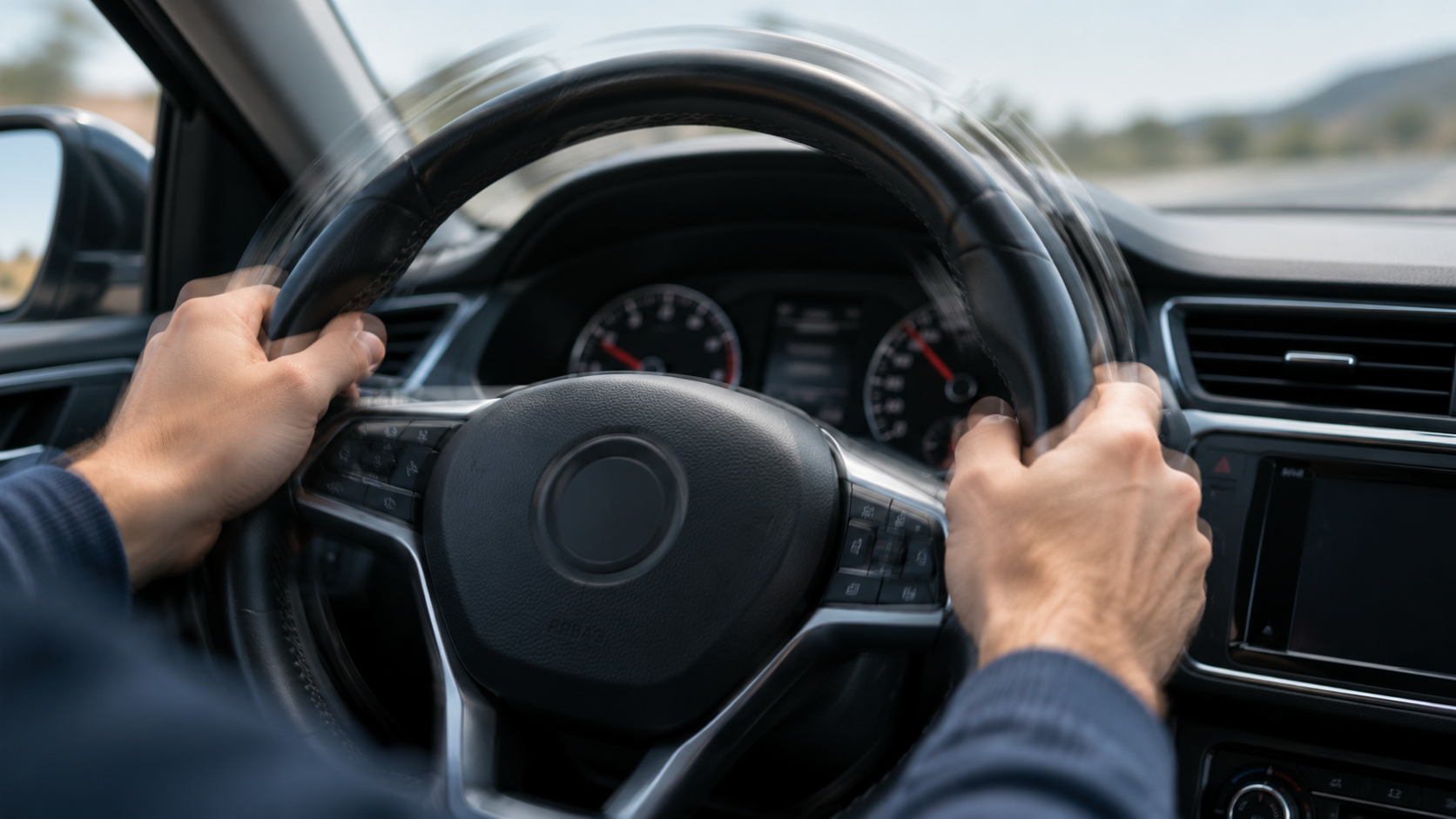 ¿Por qué vibra el volante del coche? Causas y soluciones
